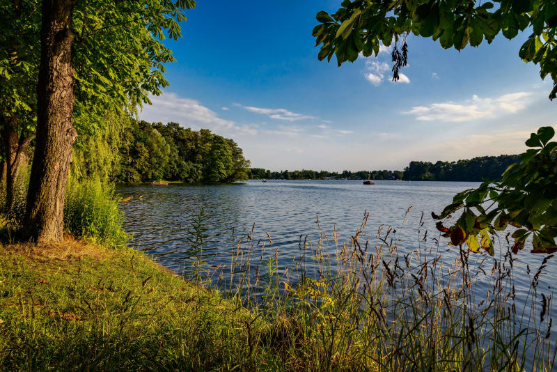 Tour du lac de la Triouzoune et instant de fraîcheur - Neuvic