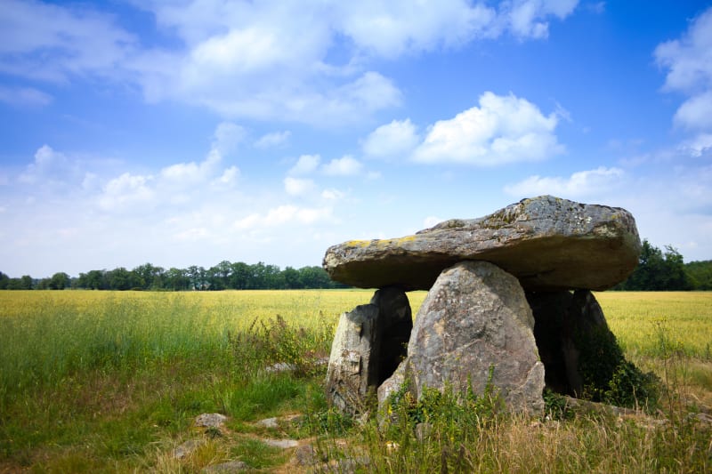 Dolmens van de Roche-Briande en geheime tumulus - Arçay