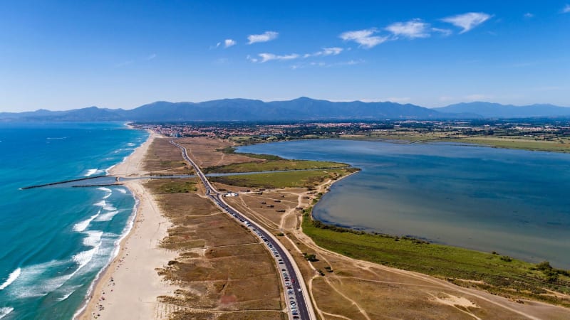 Argelès-Leucate à vélo et bain d'air iodé - Argelès-sur-Mer
