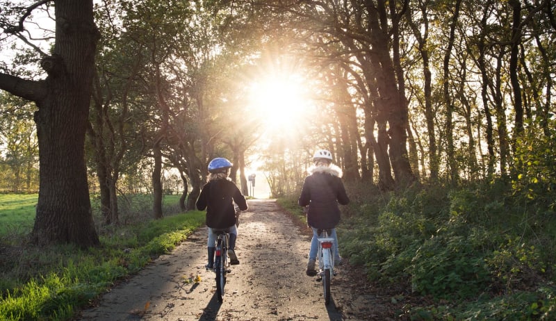 Mini-boucle express au parc de Ladoucette à vélo - Drancy
