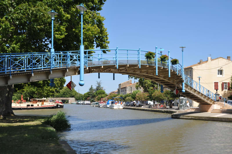 Fraîcheur du Canal du Midi à vélo et oppidum protohistorique - Olonzac