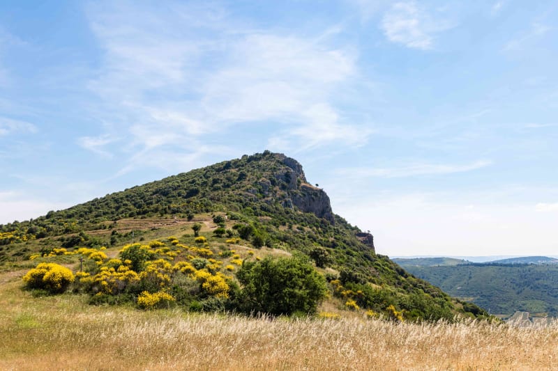 Pic de Vissou à VTT et sentiers forestiers depuis Péret - Peret
