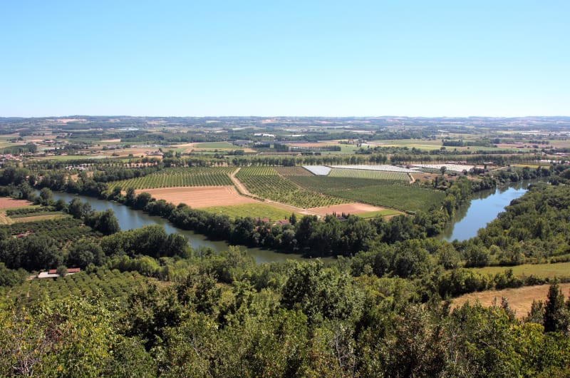Balade à VTT et vue panoramique sur la vallée de la Garonne - Bon-Encontre