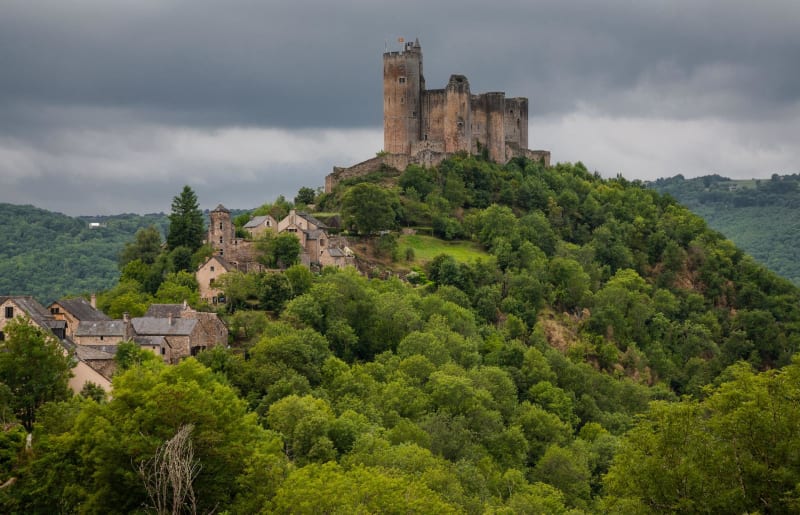 Najac, ses moulins et les bords de l’Aveyron - Najac