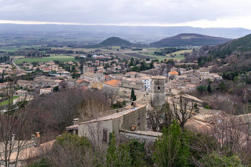 Randonnée à Marsanne et jusqu'au col de la Pierre Sanglante - Marsanne