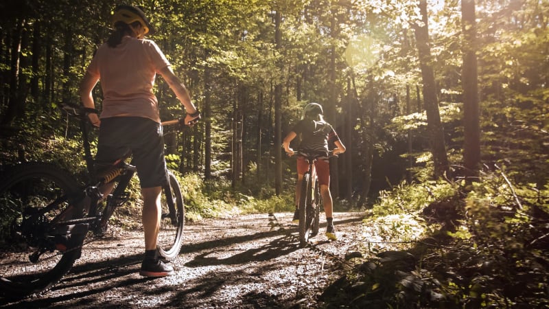 Saint-Hilaire-la-Croix et tour du lac de la Sep à vélo - Saint-Hilaire-la-Croix