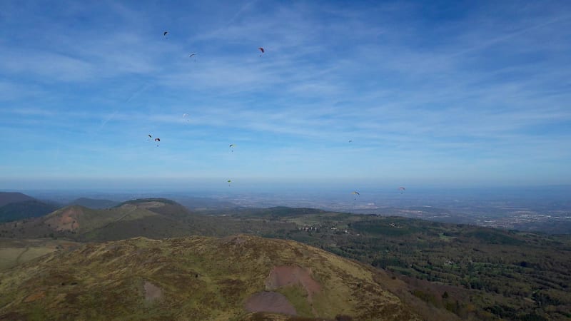 Panorama incroyable et descente du Puy-de-Dôme - Orcines