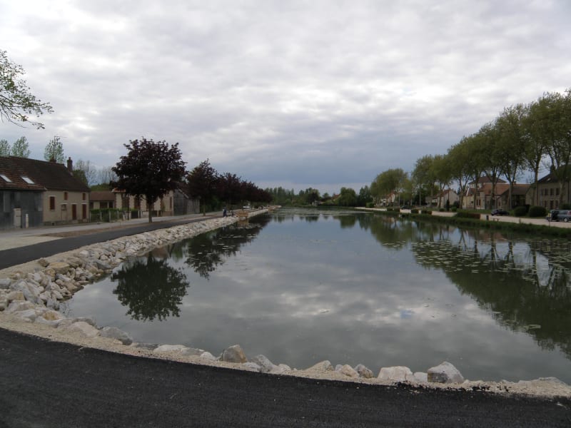 Balade bucolique en bord de Seine, entre rivière et canal - Méry-sur-Seine