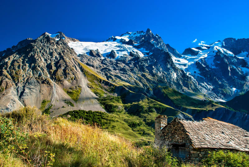La Grave et air vivifiant du massif de la Meije - La Grave