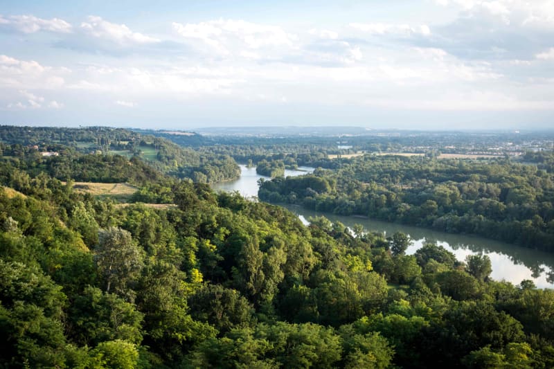 Verdun-sur-Garonne à vélo et réserve fluviale sauvage - Verdun-sur-Garonne