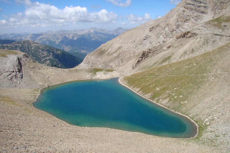Col de la Cayolle et superbes lacs d'altitude du Mercantour - Uvernet-Fours