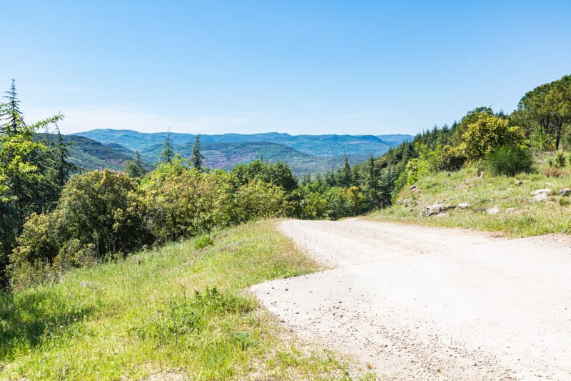 VTT ès Hérault en pleine nature entre Neffiès et Fontès - Neffiès