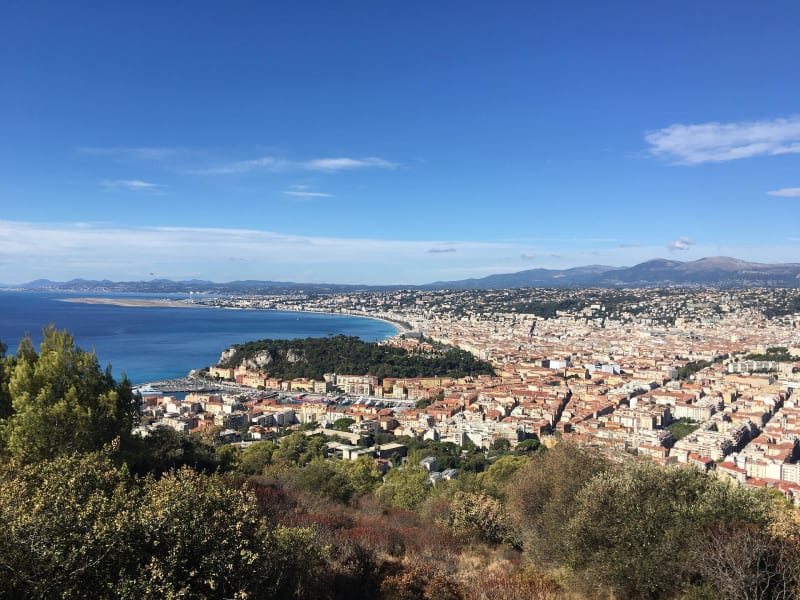 En prendre plein les yeux de l'Italie à l'Estérel par le col d'Eze à VTT - La Trinité
