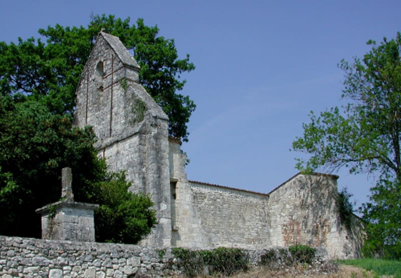 Loubès-Bernac, vers l'église de St-Nazaire - Loubès-Bernac