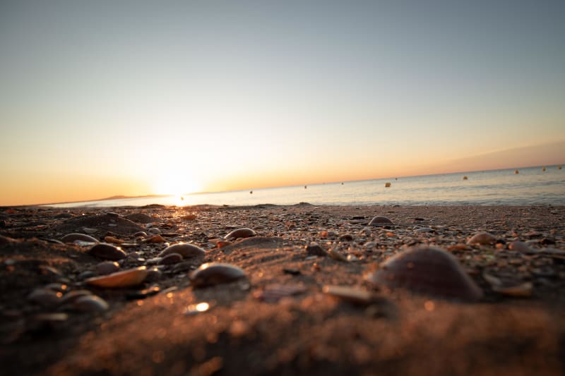 Portiragnes, entre plage de la Redoute et canal du Midi - Portiragnes-Plage