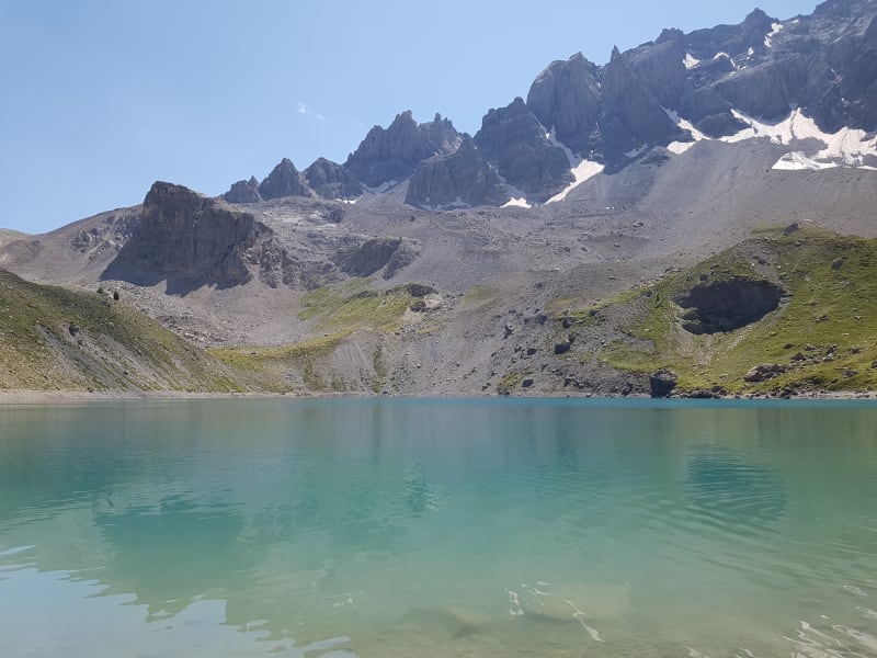 Lac Sainte-Anne, lac Miroir et Queyras étincelant - Ceillac
