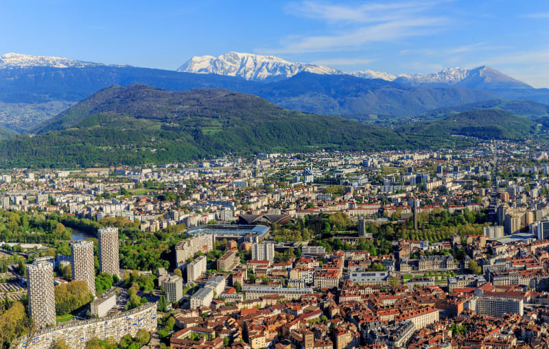 Grenoble et son art des rues entre Ampère et Saint-Bruno - Grenoble