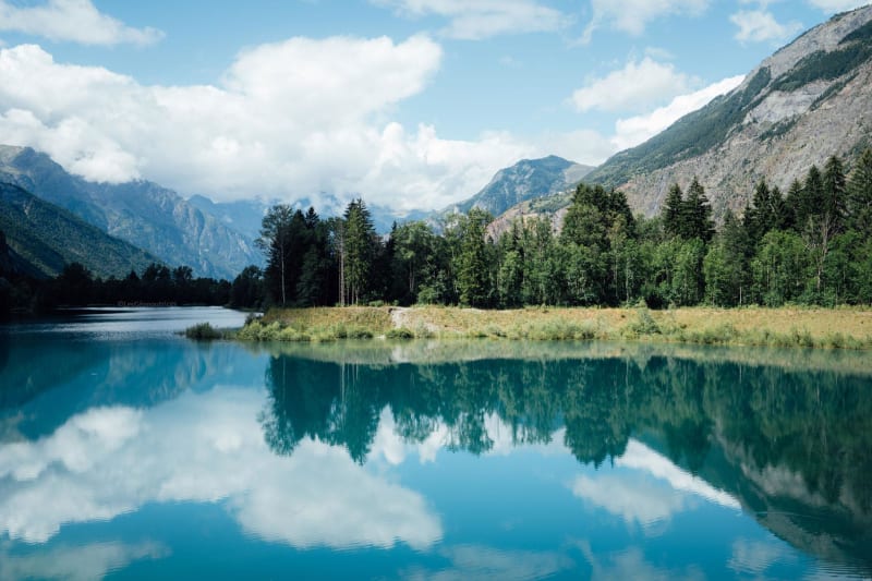 Bourg-d'Oisans, ses lacs et sa cascade de la Pisse à VTT - Le Bourg-d'Oisans