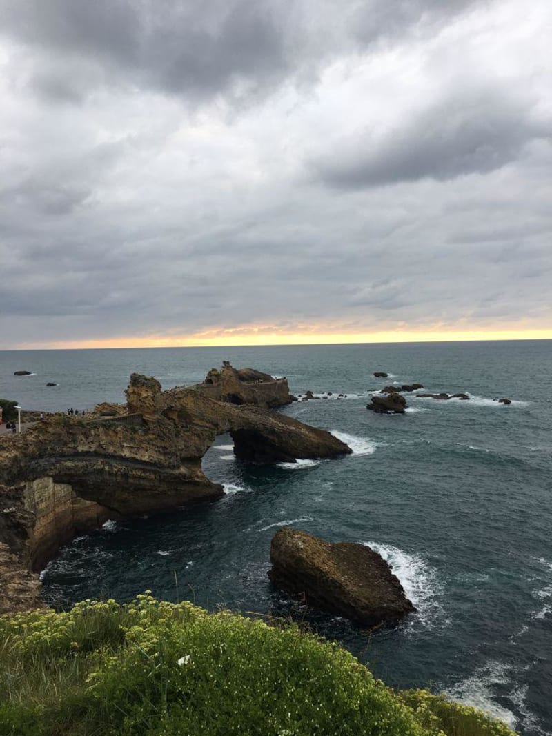 Visite de Biarritz par le front de mer et étonnants rochers - Biarritz
