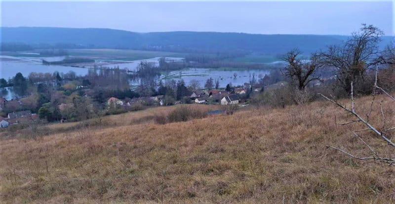 Oppidum de malassy et panoramas sur l'Epte - Gasny