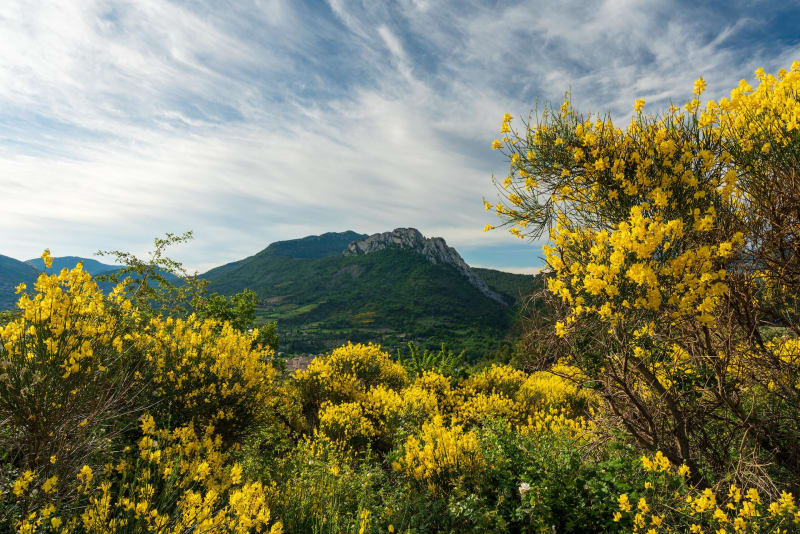 Buis-les-Baronnies, tour du rocher Saint-Julien par le GR® 9 - Buis-les-Baronnies