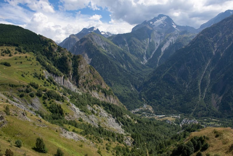 Les Deux Alpes et le point de vue magique aux Perrons - Les Deux Alpes