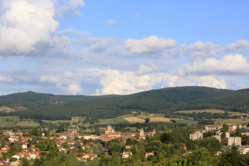 Belvédères entre Charolais et Clunisois depuis Château - Château