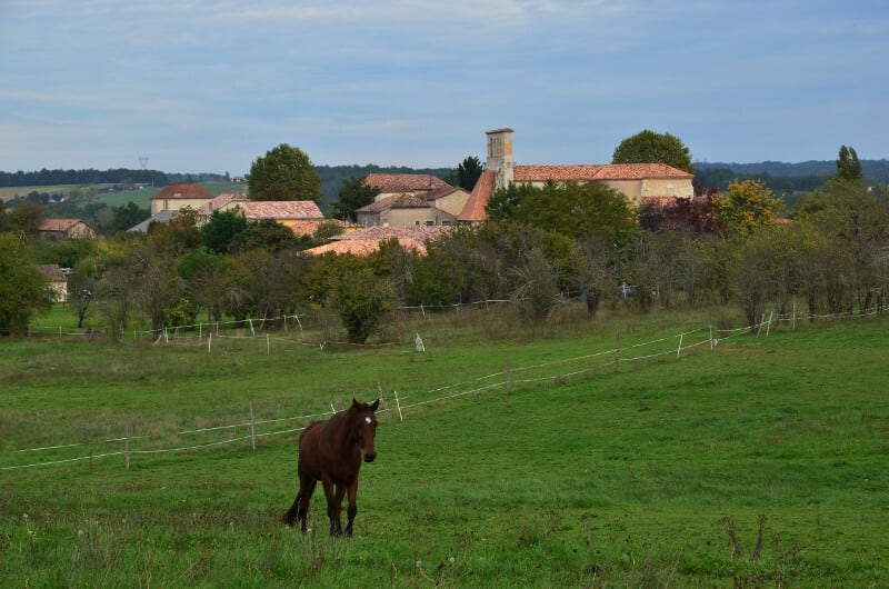 Savignac-sur-Leyze, vers Cambe de l'Homme - Savignac-sur-Leyze