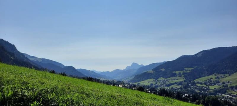 Cascade de la Belle au Bois et vues dégagées depuis Megève - Megève