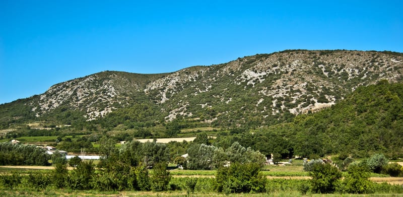 Grotte des Fées depuis Saint-Savournin - Saint-Savournin