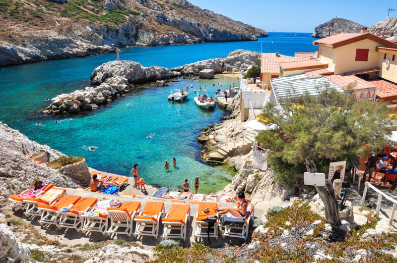Marseille, du Cap Croisette au fortin des Goudes - Marseille