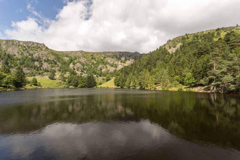 Paysages et vues de rêve au Lac des Truites - Orbey