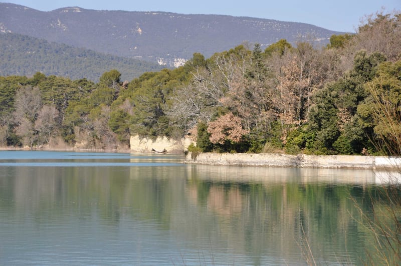 Balade à l'étang de la Bonde depuis Cabrières-d'Aigues - Cabrières-d'Aigues