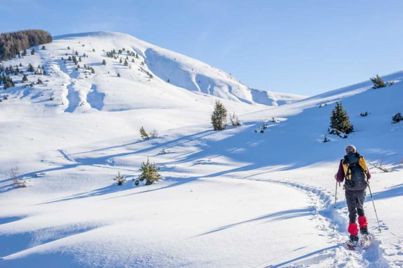Bij Aimé, rondreis sneeuwschoenwandelen op de Transjurassienne - Chapelle des Bois