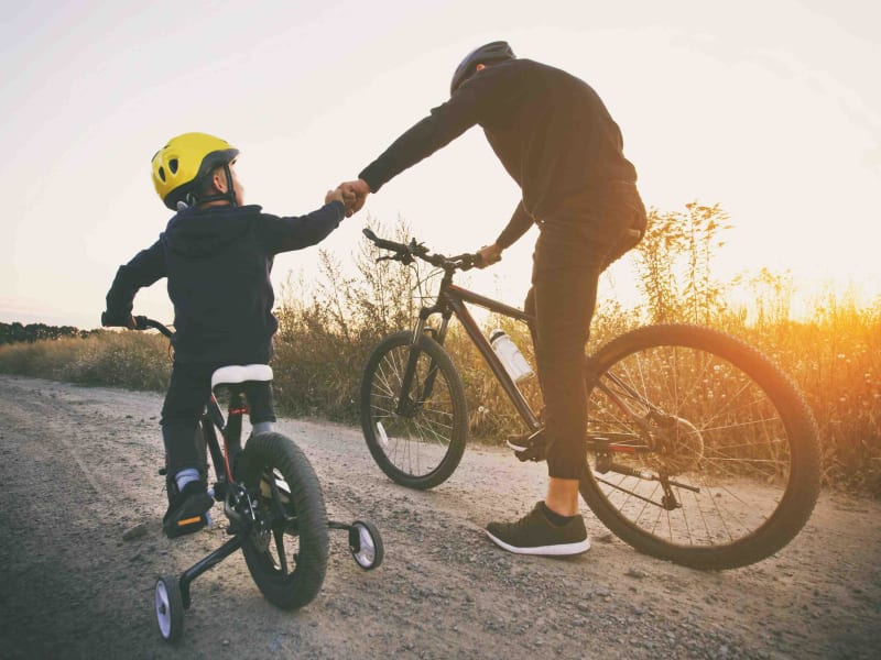 Petites roues pour les casse-cous autour de Mions - Mions