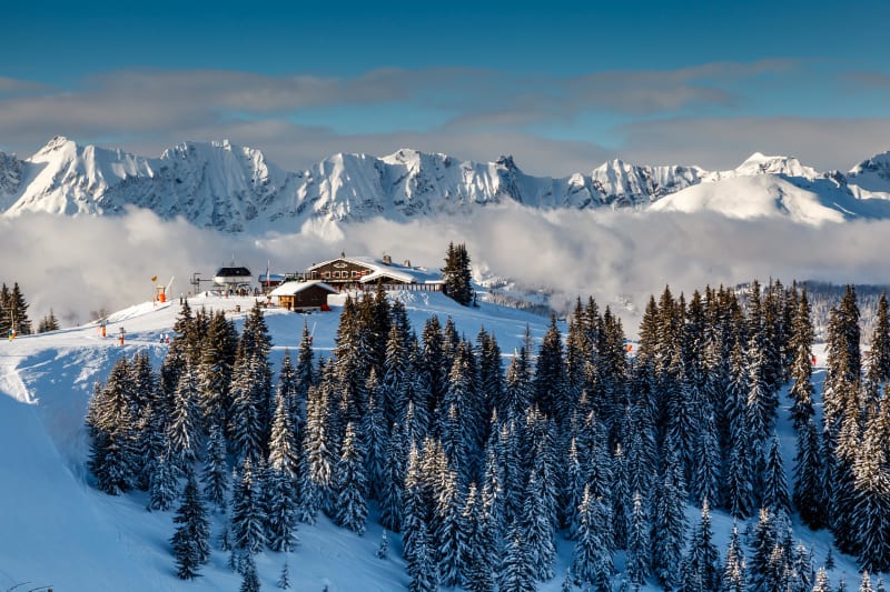 Witte wandeling in Planay - Megève
