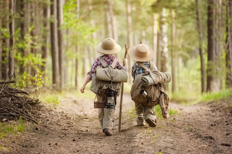Cache-cache avec les animaux de la forêt à Bièvres - Bièvres