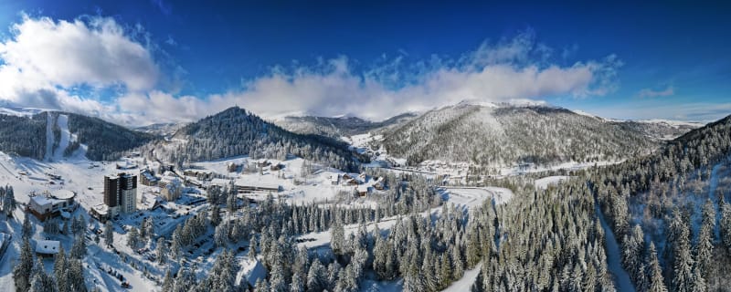 Buron-du-Baguet en raquettes depuis Le Lioran - Le Lioran