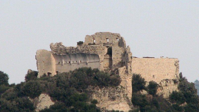 Forcalqueiret et le château de Castellas - Forcalqueiret