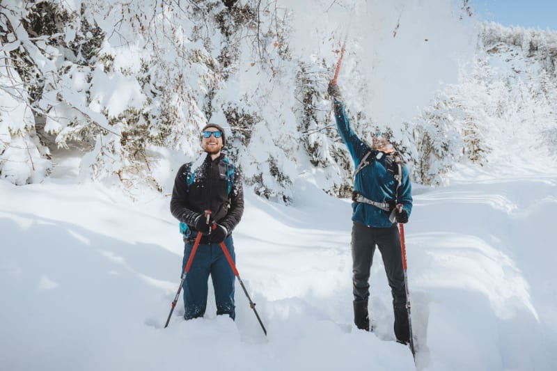 Raquettes au bois du Bouchet, à Chamonix - Chamonix