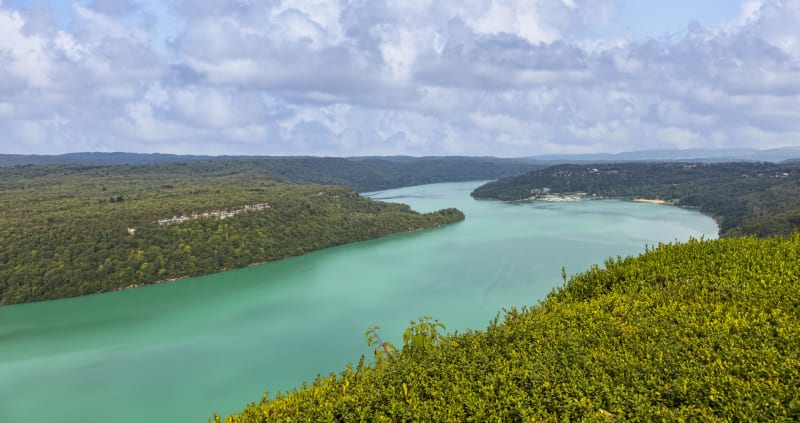 Op zoek naar het beste uitzicht op het meer van Vouglans - La Grange du Bois, Moirans-en-Montagne