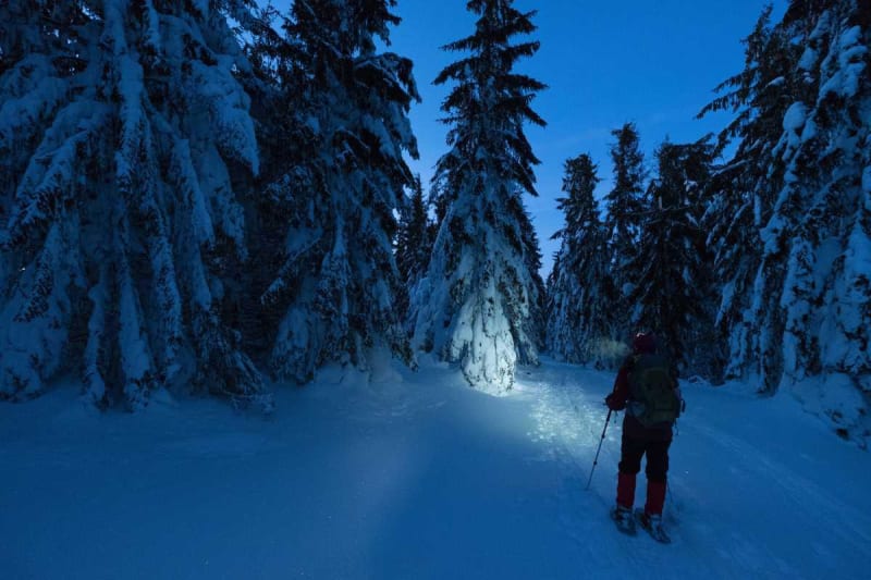 Rando nocturne à raquettes, et à Chamrousse - Chamrousse