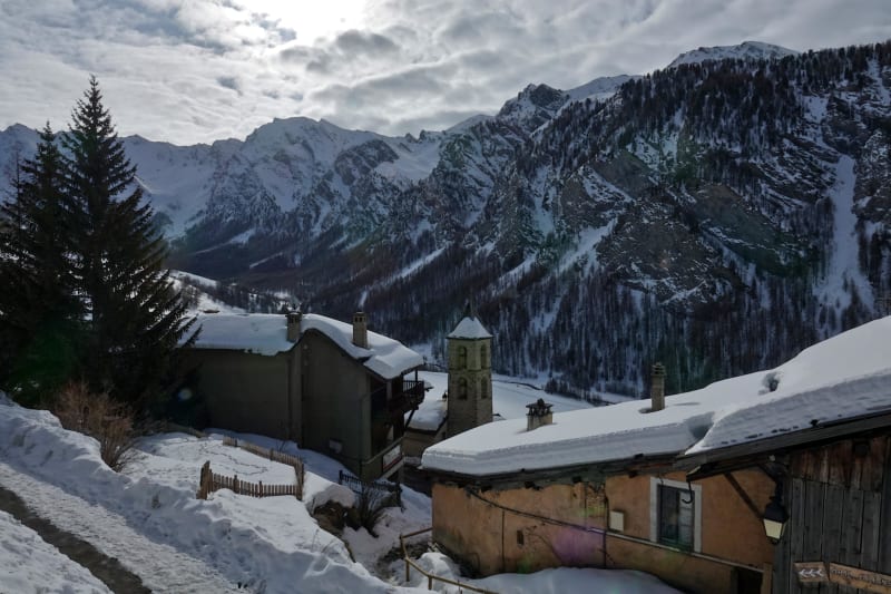 Balade hivernale autour de Saint-Véran - Saint-Véran