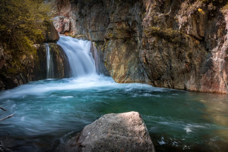 Op de hoogten van Bras, de Tombereau-waterval bij VTC - Bras