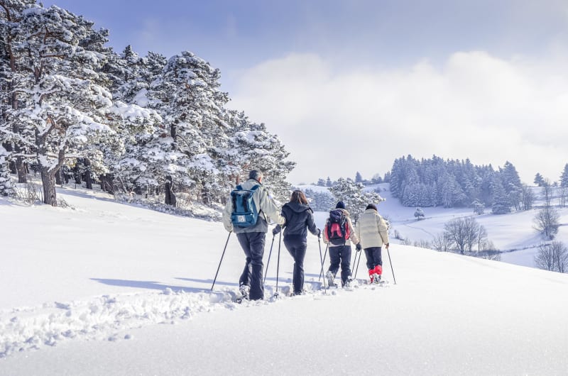 Excursion blanche au pied du Mont Fier - Longchaumois