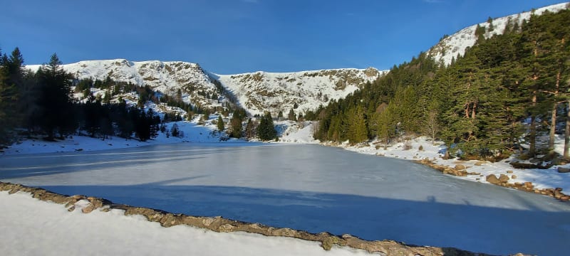 Le lac du Forlet depuis les Hautes-Huttes - Orbey