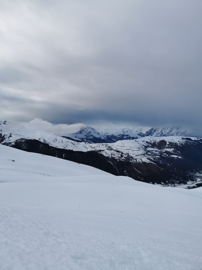 Piste de rando ski/ raquettes de Peyragudes - Germ