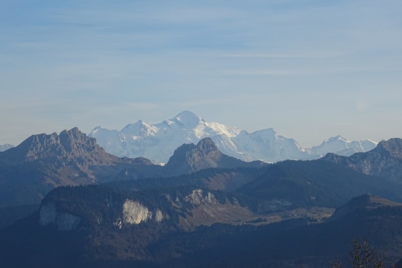 Le Mont Forchat depuis Habère-Poche - Habère-Poche