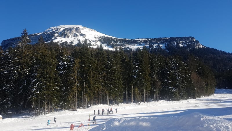 Boucle des chaumes - Col de Porte,Sarcenas
