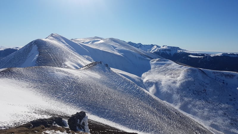 Parenthèse aérienne au Puy de la Tache - Chambon-sur-Lac